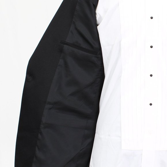 Neil Allyn 40L Black Solid 1-Button Tuxedo Jacket Blazer V136 - Picture 9 of 11